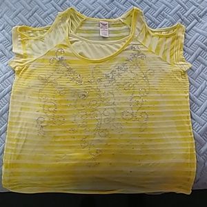 Faded Glory Cold Shoulder Top